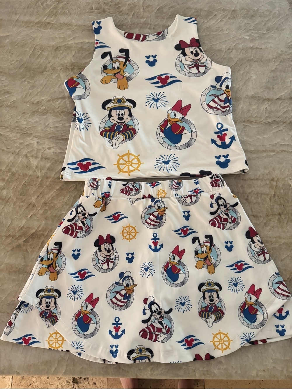 Women’s Disney Cruise Nautical Mickey & Gang Set